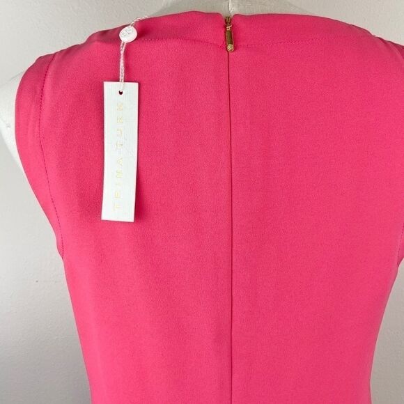 Trina Turk Yarrow Sleeveless Crepe Dress NWT - Picture 6 of 7